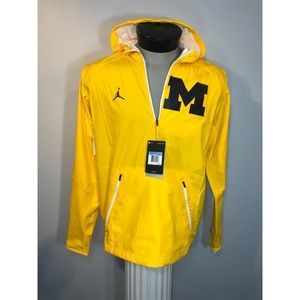 michigan jordan windbreaker